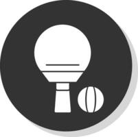 diseño de icono de vector de ping pong