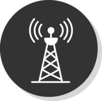 Radio tower Vector Icon Design