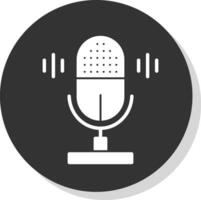 Audio recorder Vector Icon Design