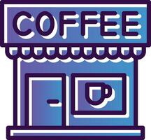 Coffee Shop Vector Icon Design