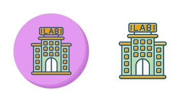 icono de vector de laboratorio