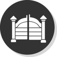 Gate Vector Icon Design