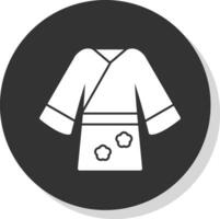 yukata vector icono diseño