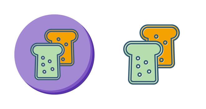 icono de vector de pan