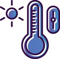 Temperature control Vector Icon Design