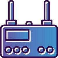 Wireless router Vector Icon Design