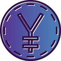 Japanese yen Vector Icon Design