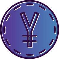 Yen Vector Icon Design