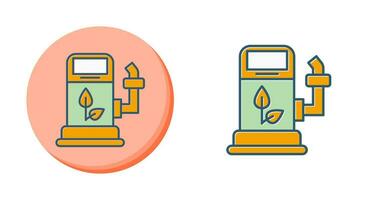 icono de vector de combustible ecológico