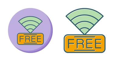 Free Wifi Vector Icon