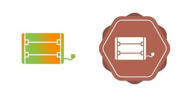 Electric Heater Vector Icon