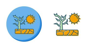 Drought Vector Icon