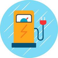 Charging Station Vector Icon Design