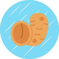 Potato Vector Icon Design