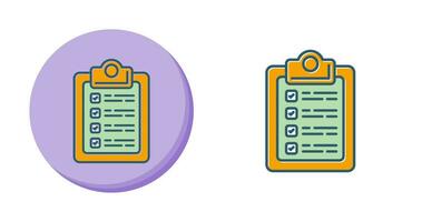 Checklist Vector Icon