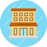 Office Building Vector Icon Design