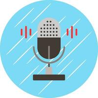 Audio recorder Vector Icon Design