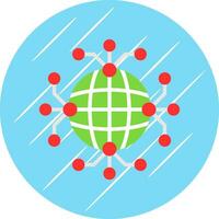 Global connection Vector Icon Design