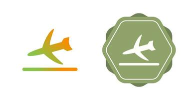 Flight Landing Vector Icon