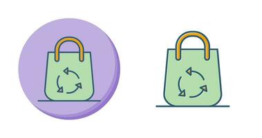 Eco Bag Vector Icon