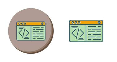 Coding Vector Icon