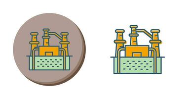 icono de vector de energía geotérmica