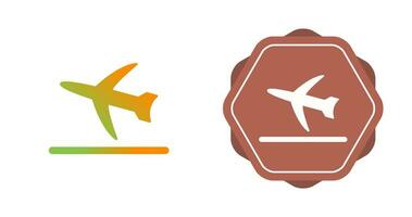 Flight Takeoff Vector Icon