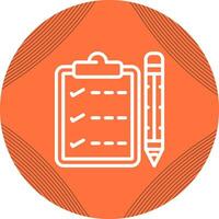 Writing pad Vector Icon