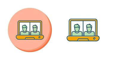 Online Class Vector Icon