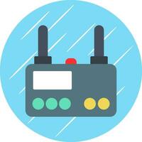 Wireless router Vector Icon Design