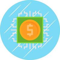 Digital currency Vector Icon Design