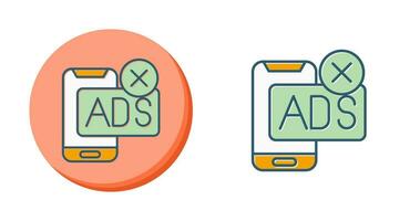 AD Block Vector Icon