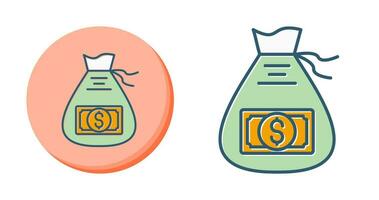 Money Bag Vector Icon