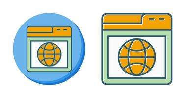 Web Browser Vector Icon