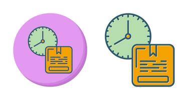 On Time Delivery Vector Icon