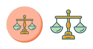 Justice Scale Vector Icon