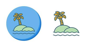 Island Vector Icon