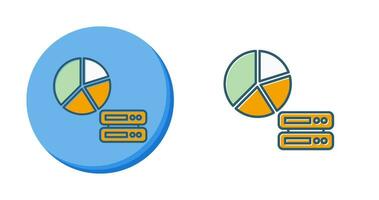 icono de vector de análisis de datos