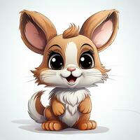 cute rabbit cartoon photo