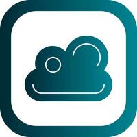 diseño de icono de vector de nube