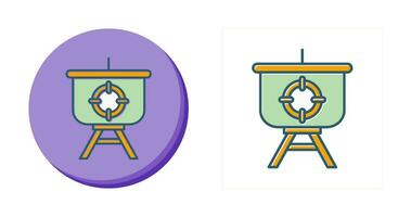 Target Presentation Vector Icon