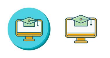 Online Education Vector Icon