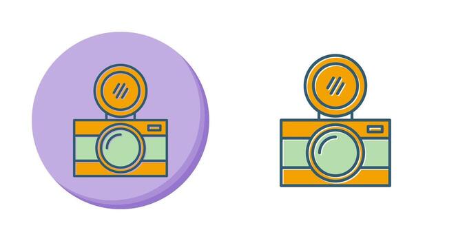 icono de vector de fotografía