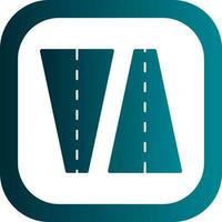 Road Vector Icon Design