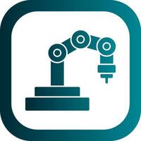 Robot arm Vector Icon Design