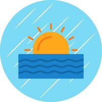 verano vector icono diseño