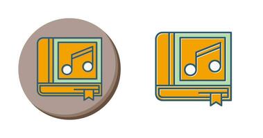 Music Book Vector Icon