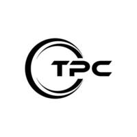 TPC Letter Logo Design, Inspiration for a Unique Identity. Modern Elegance and Creative Design. Watermark Your Success with the Striking this Logo. vector