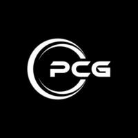 PCG Letter Logo Design, Inspiration for a Unique Identity. Modern Elegance and Creative Design. Watermark Your Success with the Striking this Logo. vector