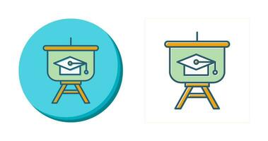 Graduation Presentation Vector Icon